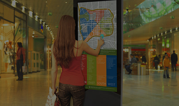 digital wayfinding signage