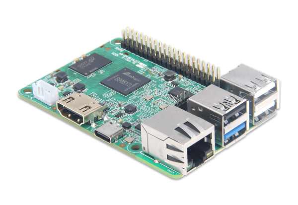 Geniatech XPI-S905X3: An Amlogic S905X4 SBC, a Raspberry Pi-like single board computer.