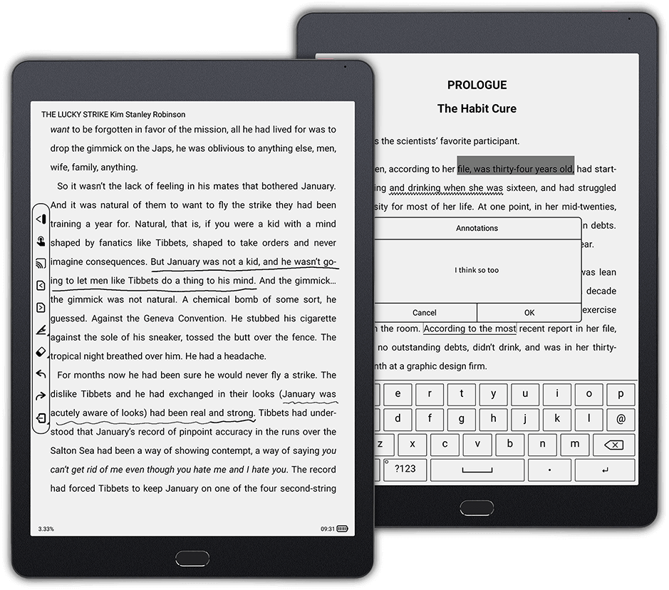 e ink tablet for note taking