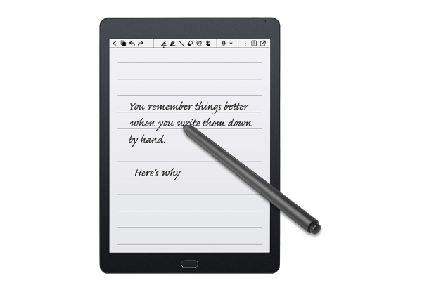 e ink tablet with pen