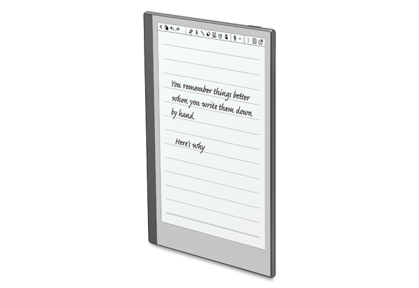 e-ink notebook