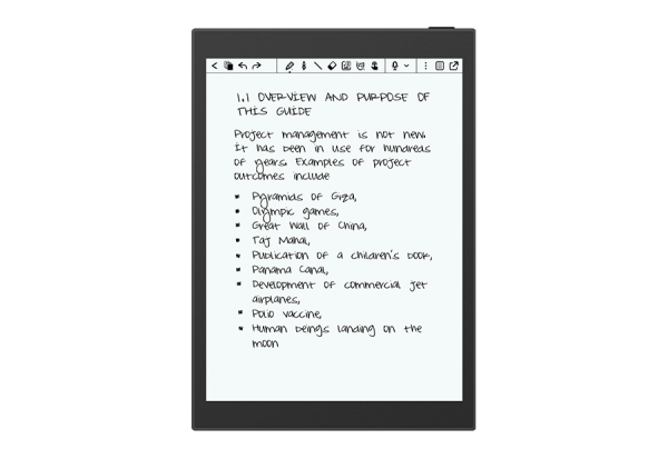 10.1 e-ink writing tablet