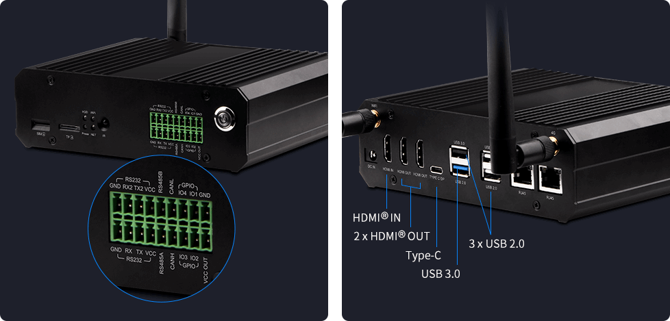 High-performance RK3588 industrial computer for embedded systems