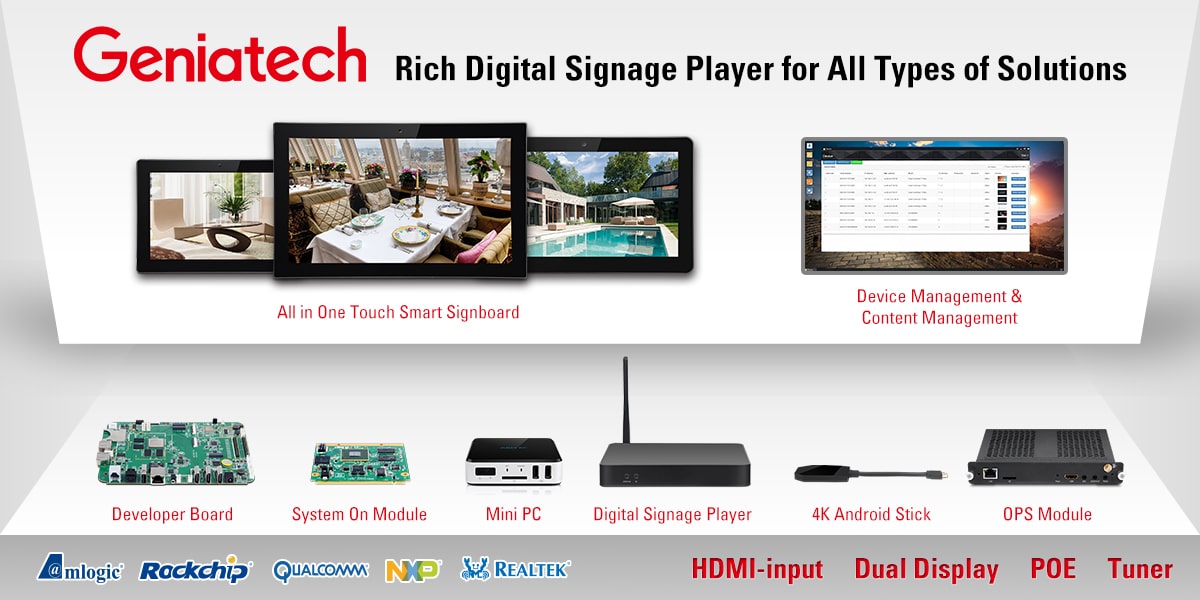 Android Digital Signage Media Player