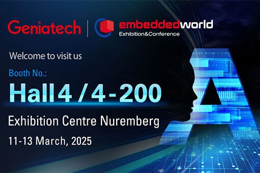 Geniatech Embedded World 2025 Invitation